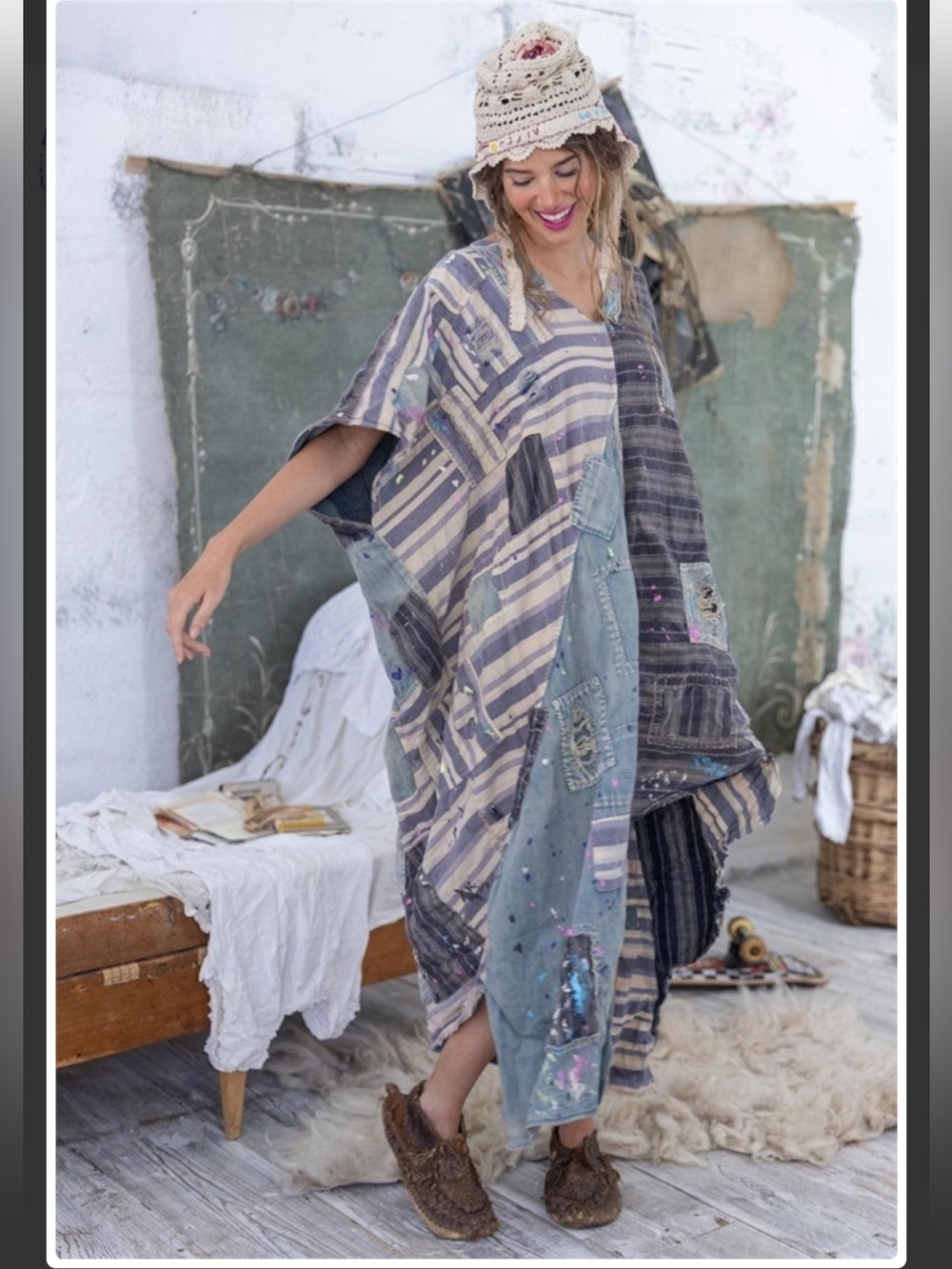 Magnolia Pearl Beach Comber Cover Up Caftan